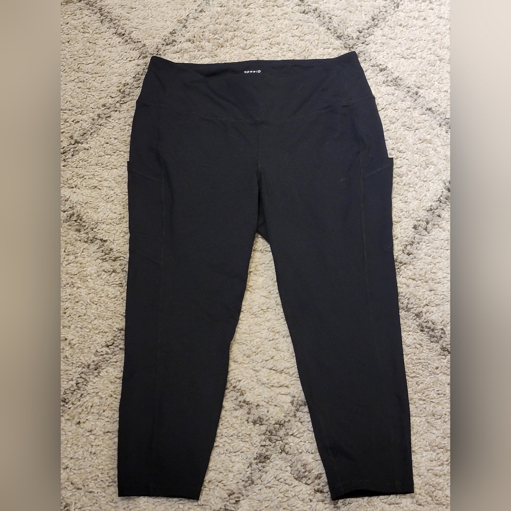 Torrid, Performance Core Crop Active Legging With… - image 4